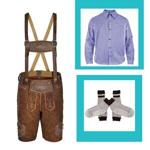 Mens Lederhosen Oktoberfest outfit
